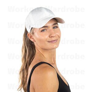 VimHue Women's X-Boyfriend Cap UPF 50+ (White)